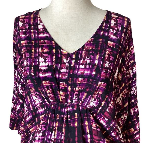 Anthropologie Maeve Petal Palette Tunic Dress Dolman Sleeves Women’s X-Small - Picture 3 of 9